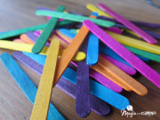 Palito, bombón… colores
