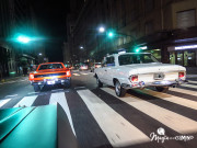 Cruzada de autos clásicos en Buenos Aires