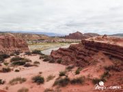 Camino de Salta a Cafayate (o el juego de encontrar formas en las rocas)