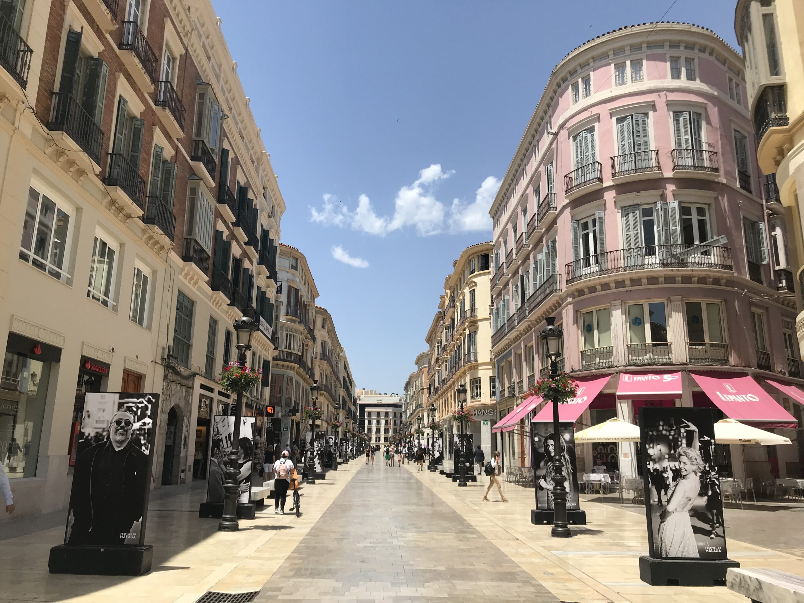 Calle Larios, imperdible para ver en Málaga