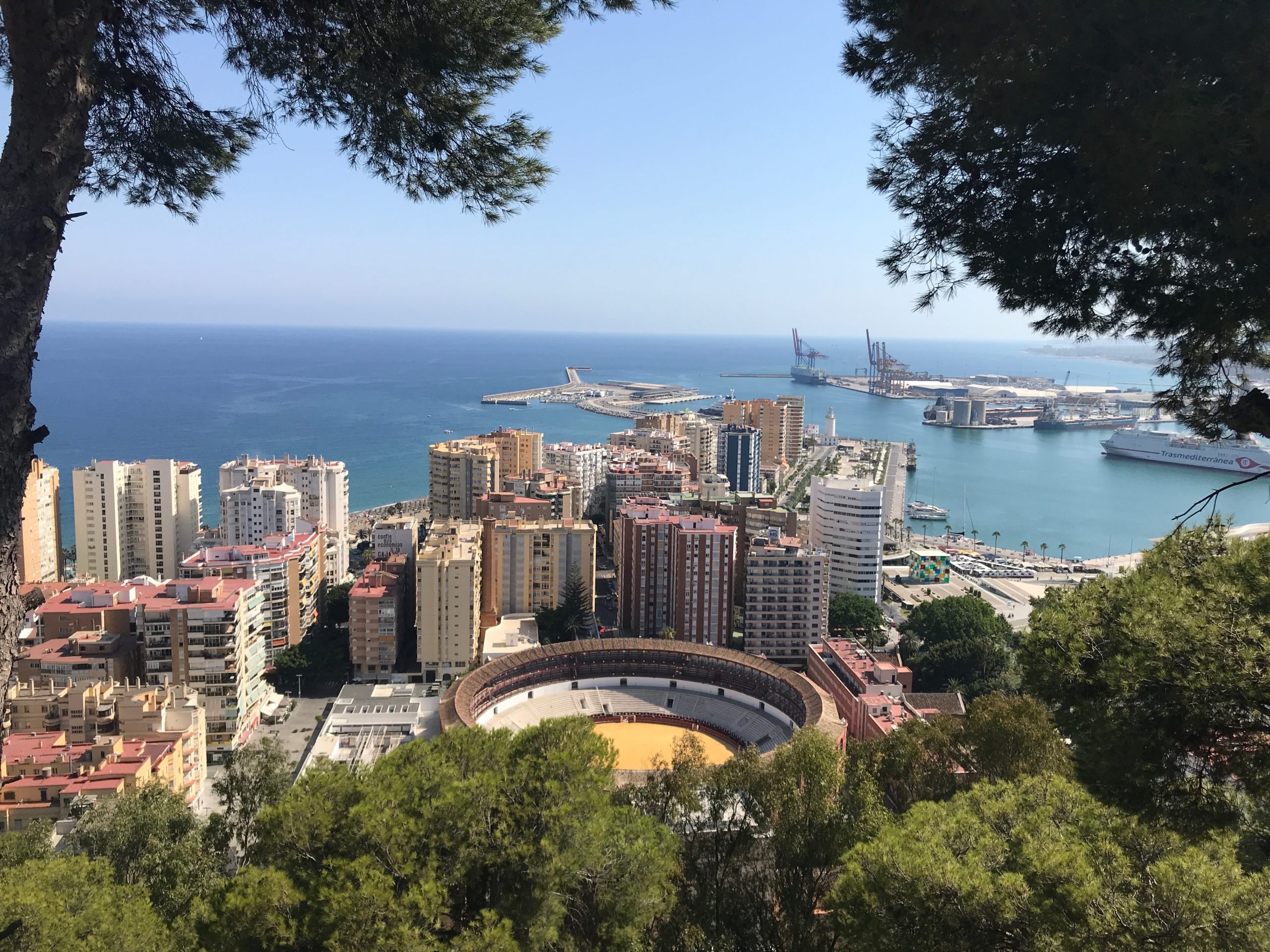 Mirador de Gibralfaro, un imperdible en Málaga