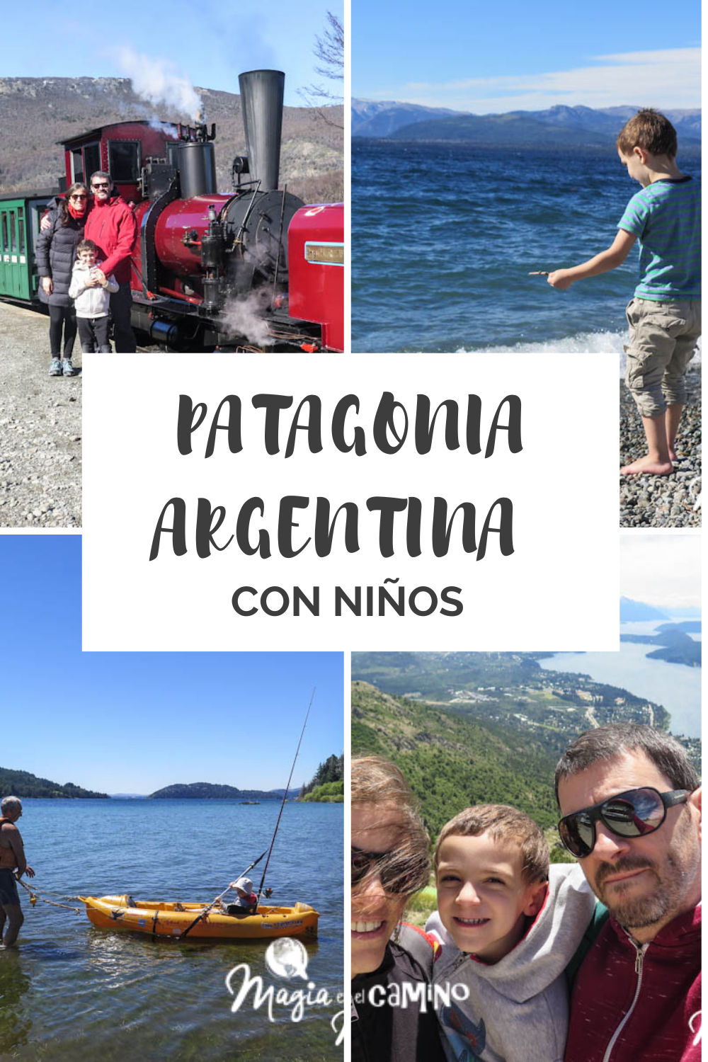 Patagonia argentina con niños