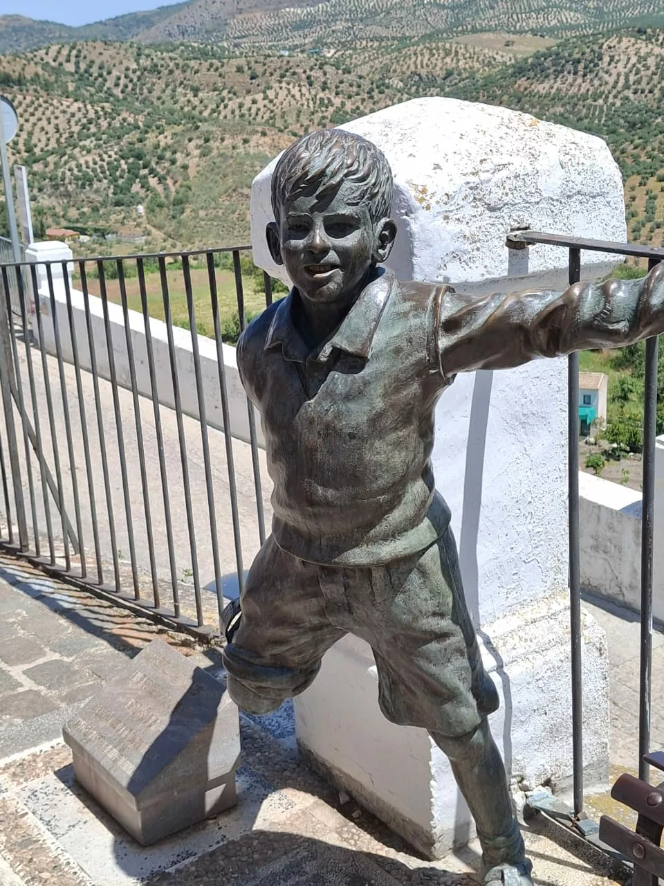 Escultura de joselito en Priego de Córdoba