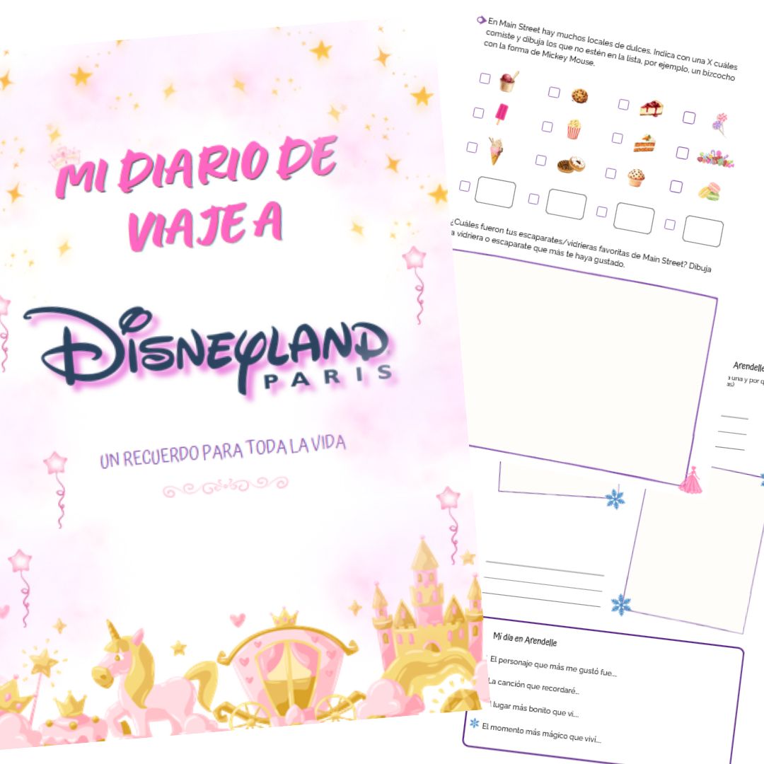 Diario de viaje DISNEYLAND PARÍS - PRINCESAS (pdf)